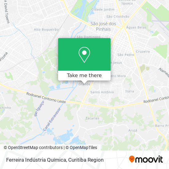 Ferreira Indústria Química map