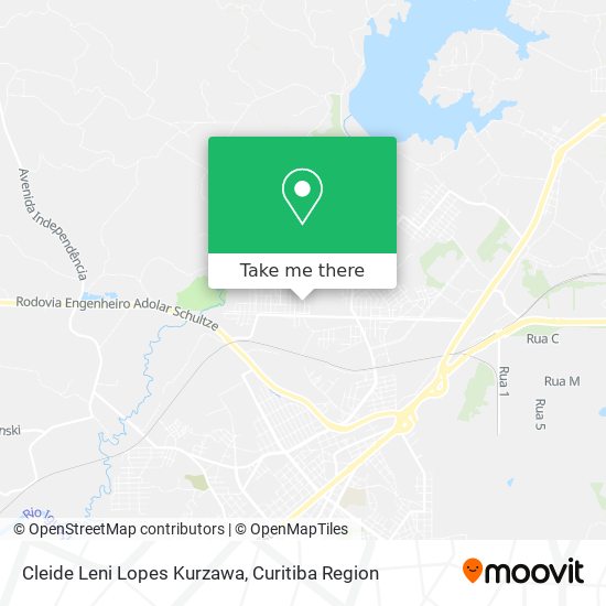 Cleide Leni Lopes Kurzawa map