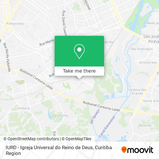 IURD - Igreja Universal do Reino de Deus map