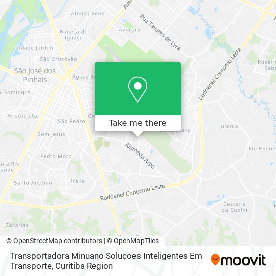 Transportadora Minuano Soluçoes Inteligentes Em Transporte map