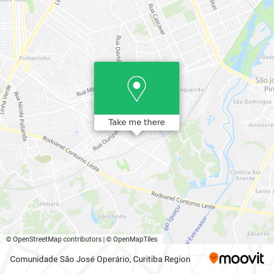 Comunidade São José Operário map