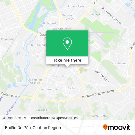 Bailão Do Pão map