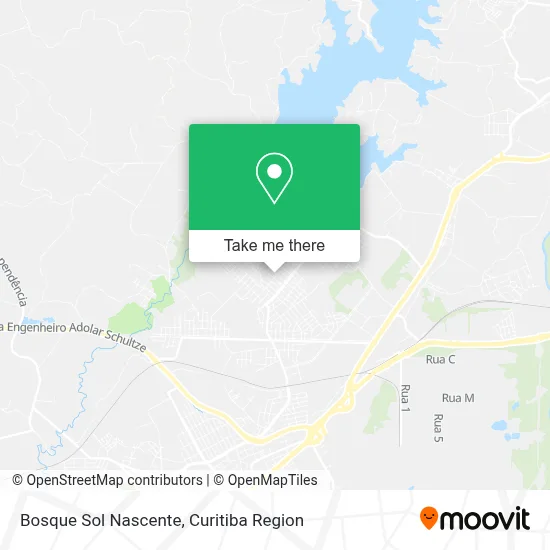 Bosque Sol Nascente map