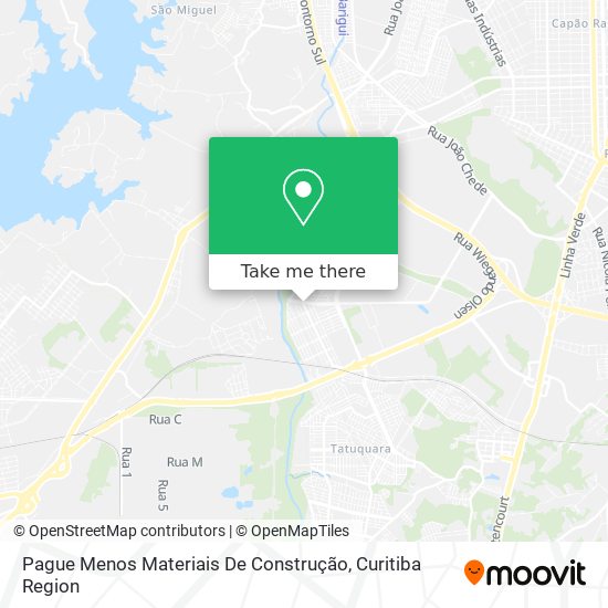 Pague Menos Materiais De Construção map