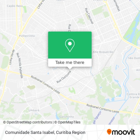 Comunidade Santa Isabel map