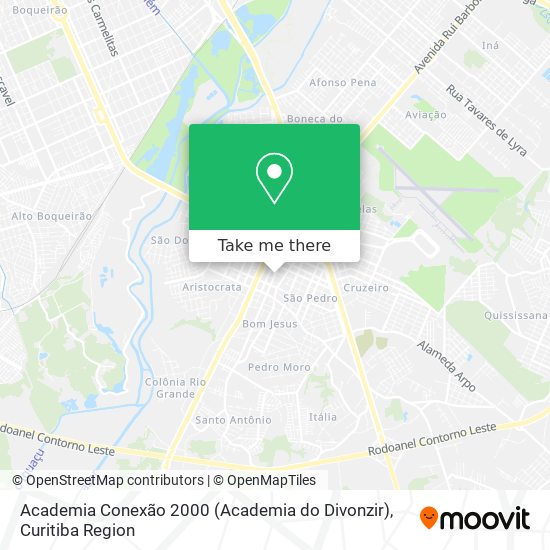 Mapa Academia Conexão 2000 (Academia do Divonzir)