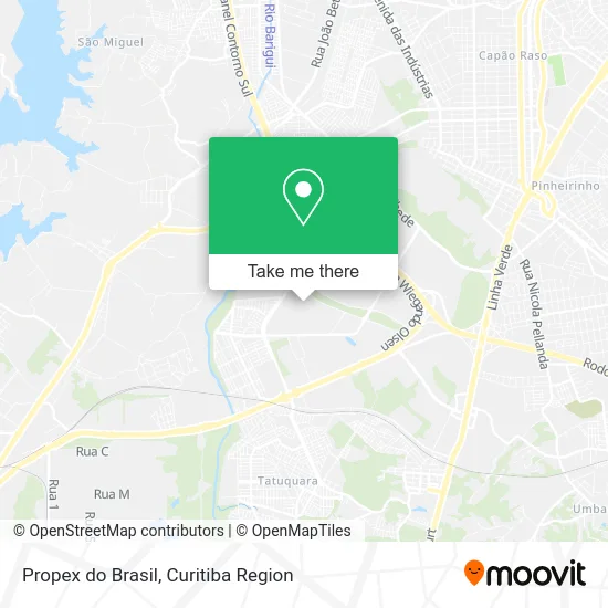 Propex do Brasil map