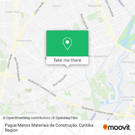 Pague Menos Materiais de Construção map