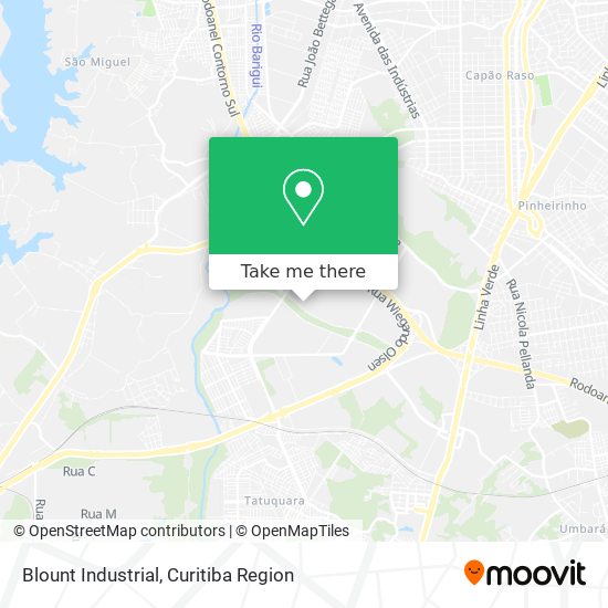 Blount Industrial map