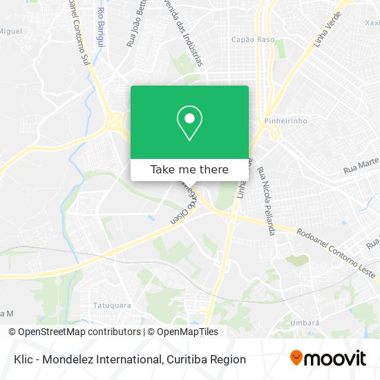 Klic - Mondelez International map