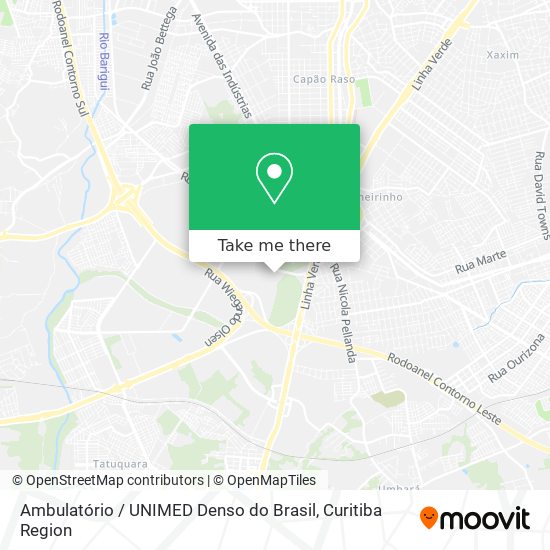 Ambulatório / UNIMED Denso do Brasil map