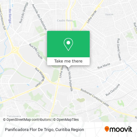 Panificadora Flor De Trigo map
