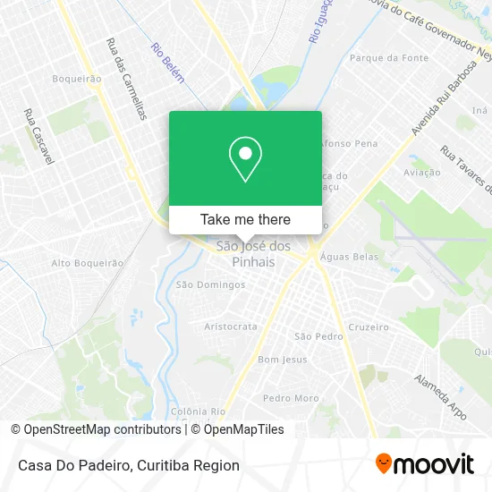 Casa Do Padeiro map