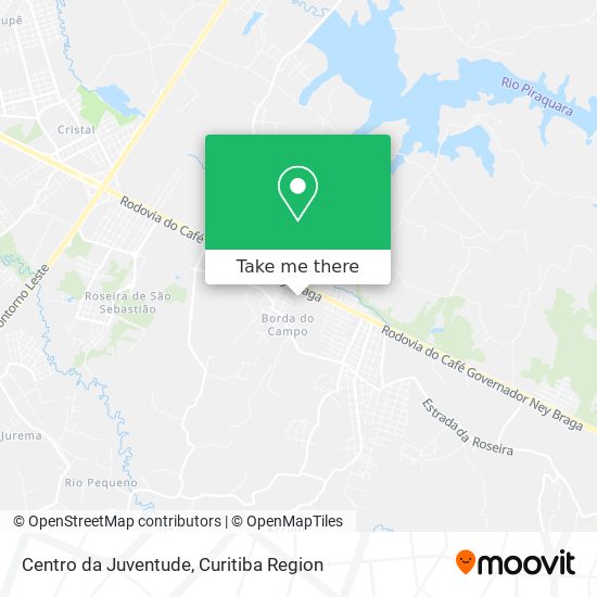 Centro da Juventude map