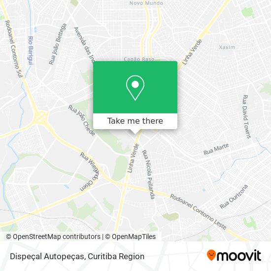 Dispeçal Autopeças map