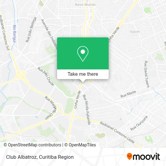 Club Albatroz map