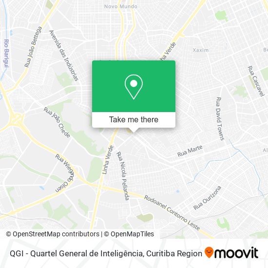 QGI - Quartel General de Inteligência map