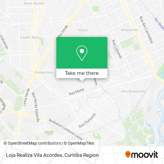 Loja Realiza Vila Acordes map