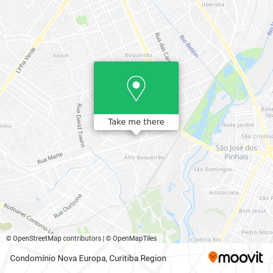 Condomínio Nova Europa map