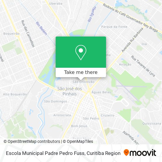 Escola Municipal Padre Pedro Fuss map