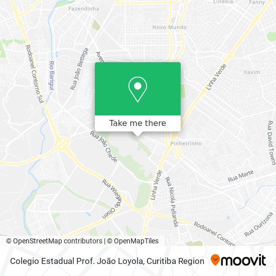 Colegio Estadual Prof. João Loyola map