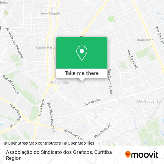 Associação do Sindicato dos Graficos map