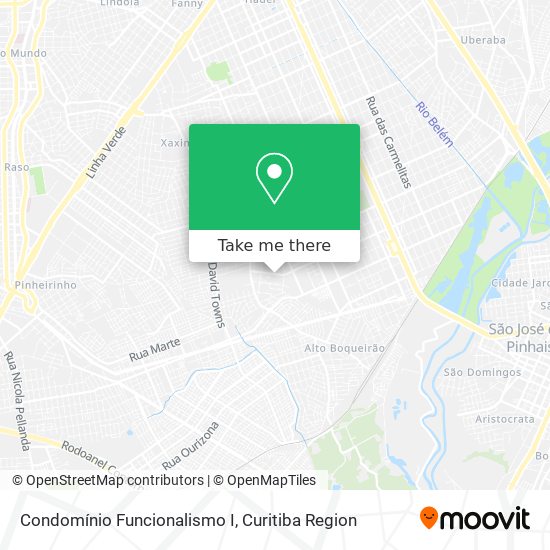 Condomínio Funcionalismo I map