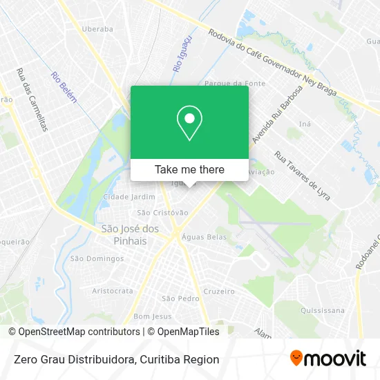 Zero Grau Distribuidora map