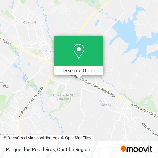 Parque dos Peladeiros map