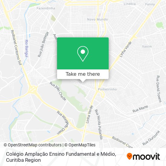 Colégio Amplação Ensino Fundamental e Médio map