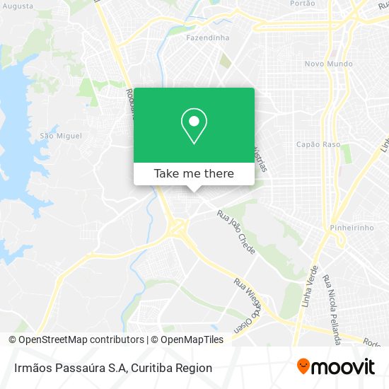 Irmãos Passaúra S.A map