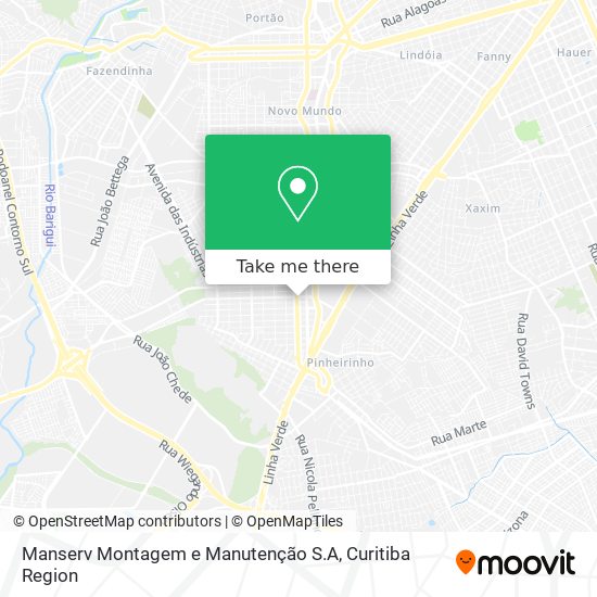 Manserv Montagem e Manutenção S.A map