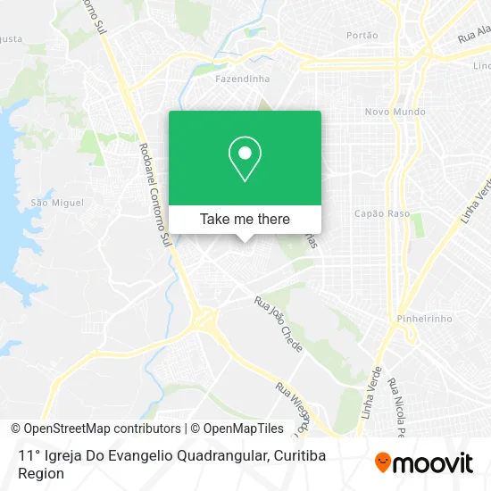11° Igreja Do Evangelio Quadrangular map