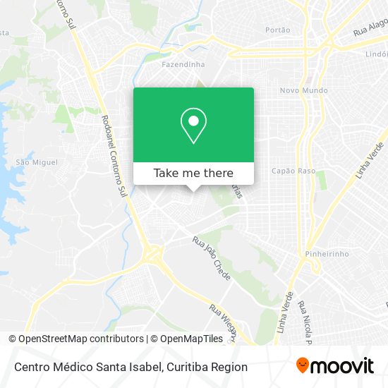 Centro Médico Santa Isabel map