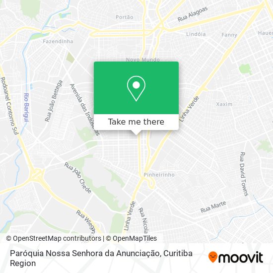 Paróquia Nossa Senhora da Anunciação map