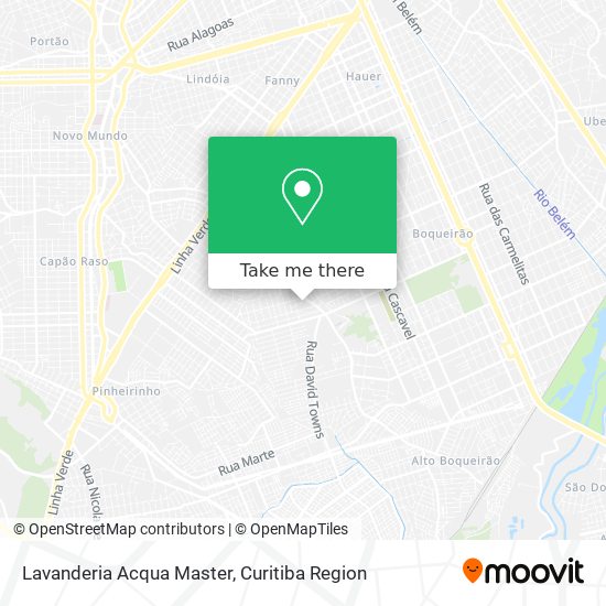 Lavanderia Acqua Master map
