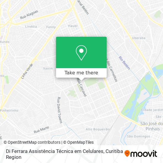 Di Ferrara Assistência Técnica em Celulares map