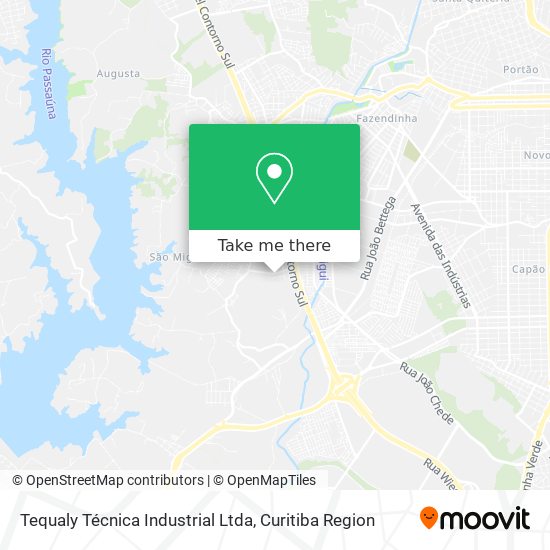 Tequaly Técnica Industrial Ltda map