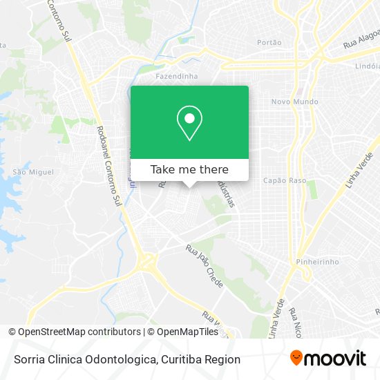 Sorria Clinica Odontologica map
