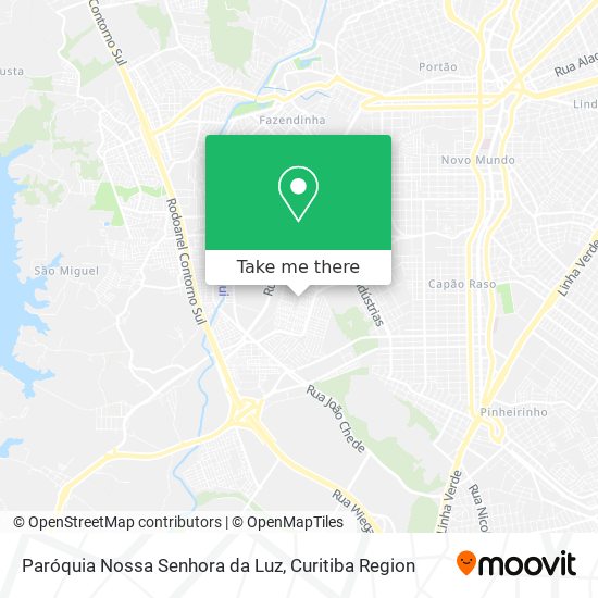 Paróquia Nossa Senhora da Luz map