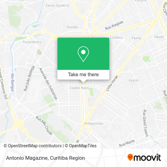 Antonio Magazine map