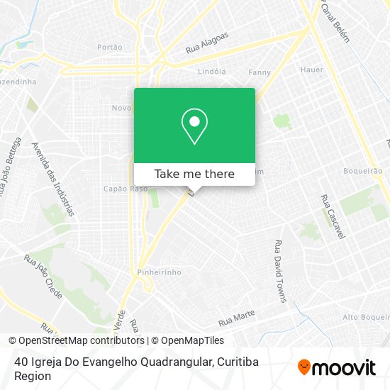 40 Igreja Do Evangelho Quadrangular map