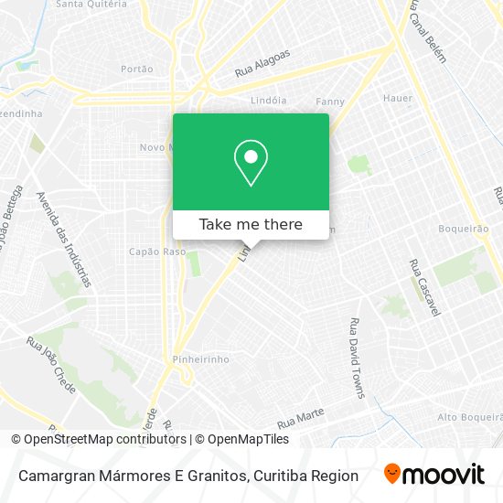 Camargran Mármores E Granitos map