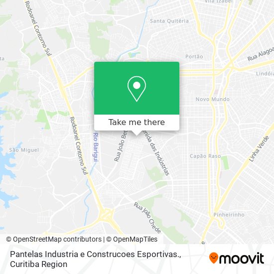 Pantelas Industria e Construcoes Esportivas. map