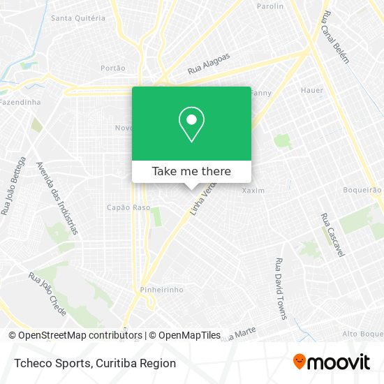 Tcheco Sports map