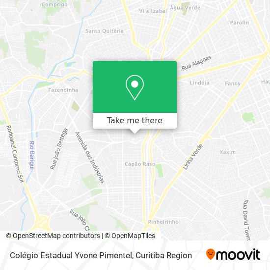 Colégio Estadual Yvone Pimentel map