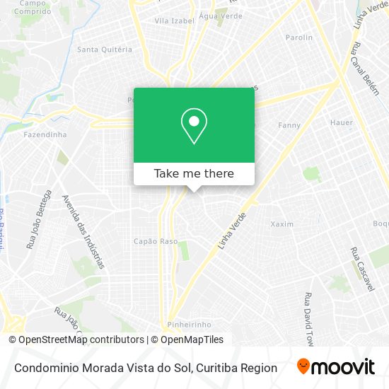 Condominio Morada Vista do Sol map