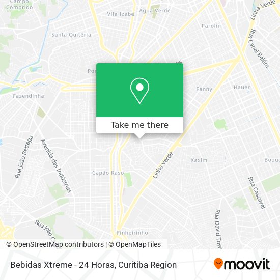 Bebidas Xtreme - 24 Horas map