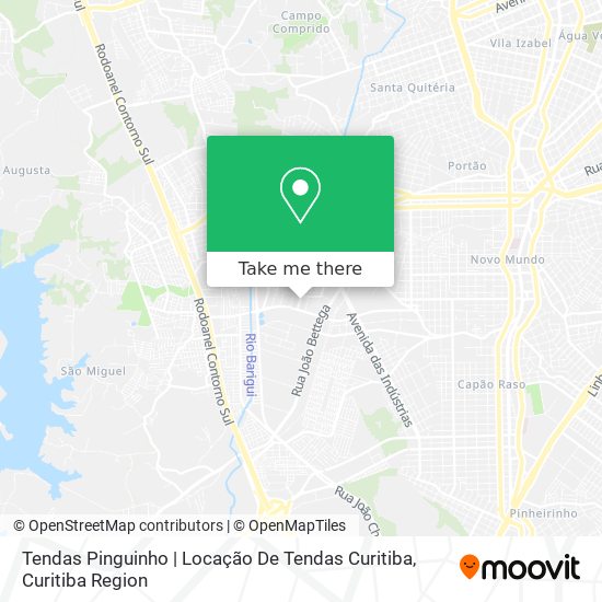 Tendas Pinguinho | Locação De Tendas Curitiba map