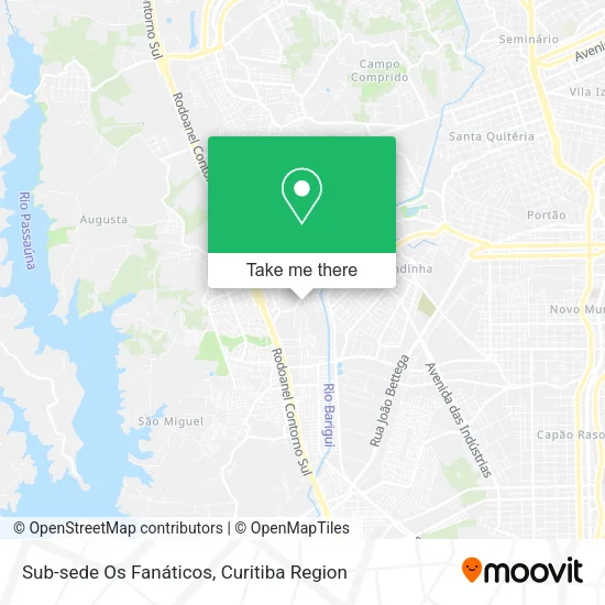 Sub-sede Os Fanáticos map